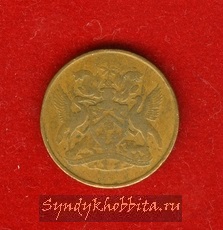 1 цент 1966 года Тринидад и Тобаго